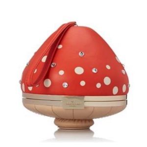 Kate Spade Blaze a Trail Mushroom Wristlet Clutch